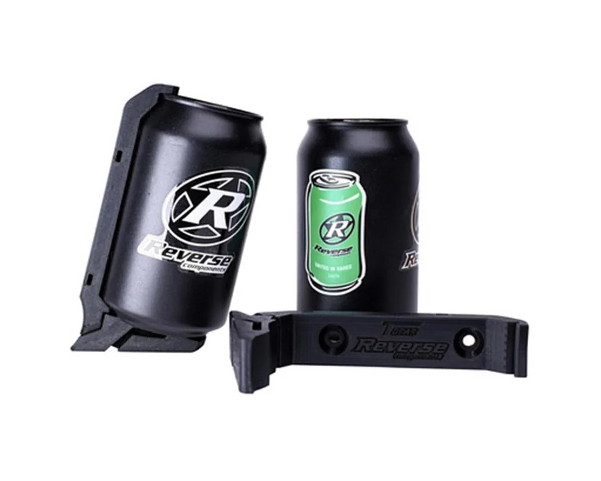 Reverse Components Can Holder (Black) (16oz Can) (Mounts to Water Bottle Cage Bosses)